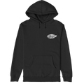 White Side Logo Hoodie