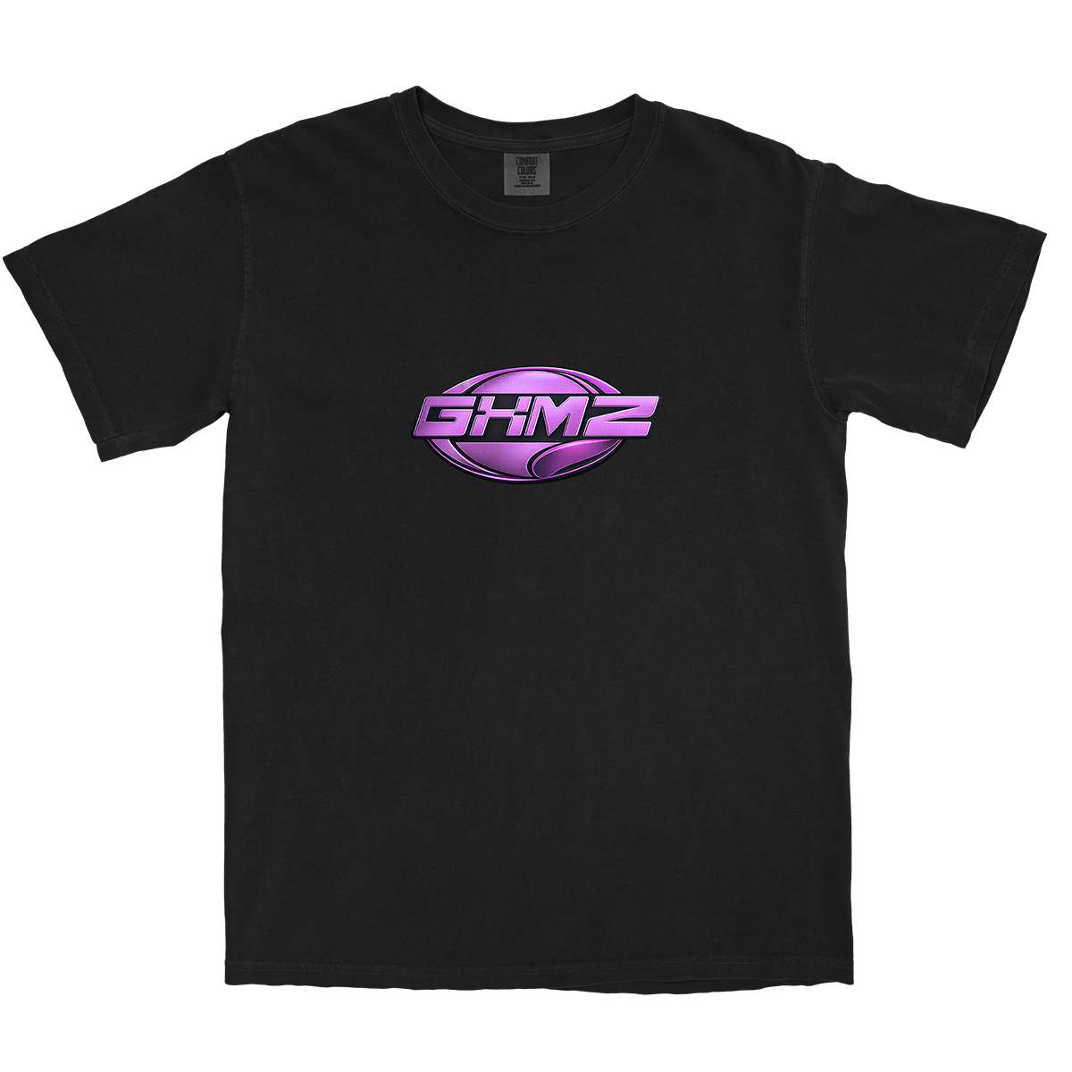 Purple Center Logo Tee